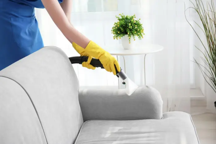 Microfiber couch cleaning