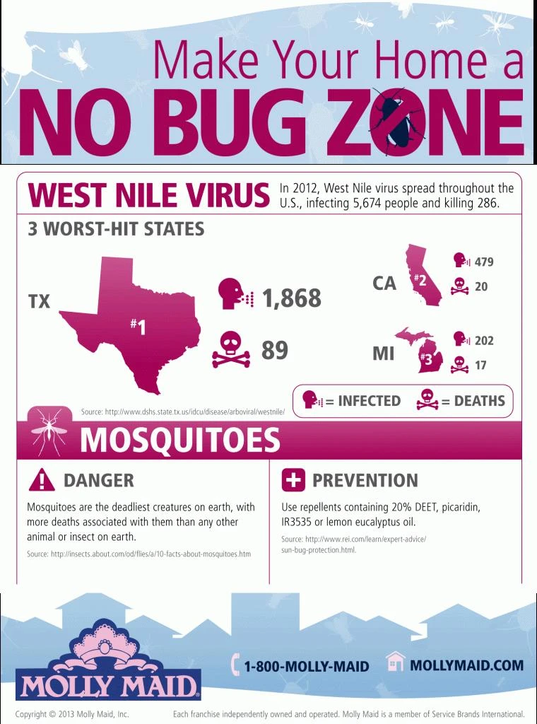 west nile virus infographic