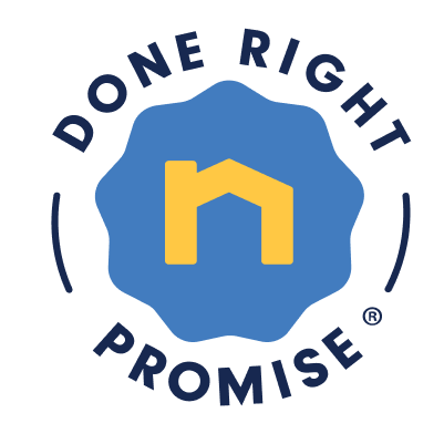 Neighborly Done Right Promise™ logo.
