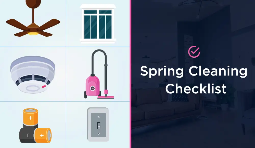 Molly Maid Spring Cleaning Checklist banner image.