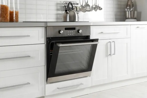 Oven in a kitchen