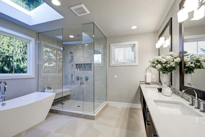 Bathroom in vacation rental home.