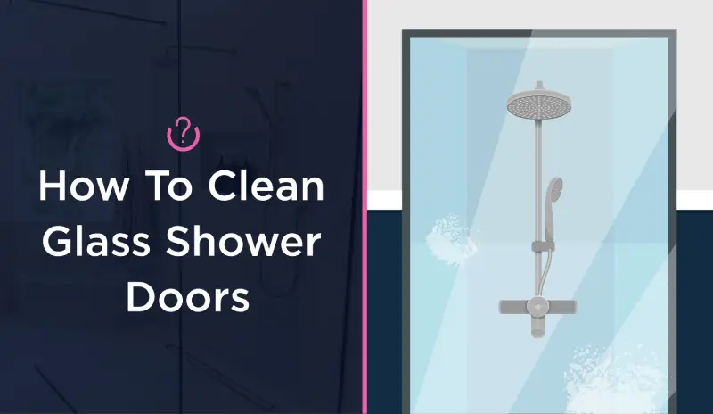 How to Clean Shower Glass banner.